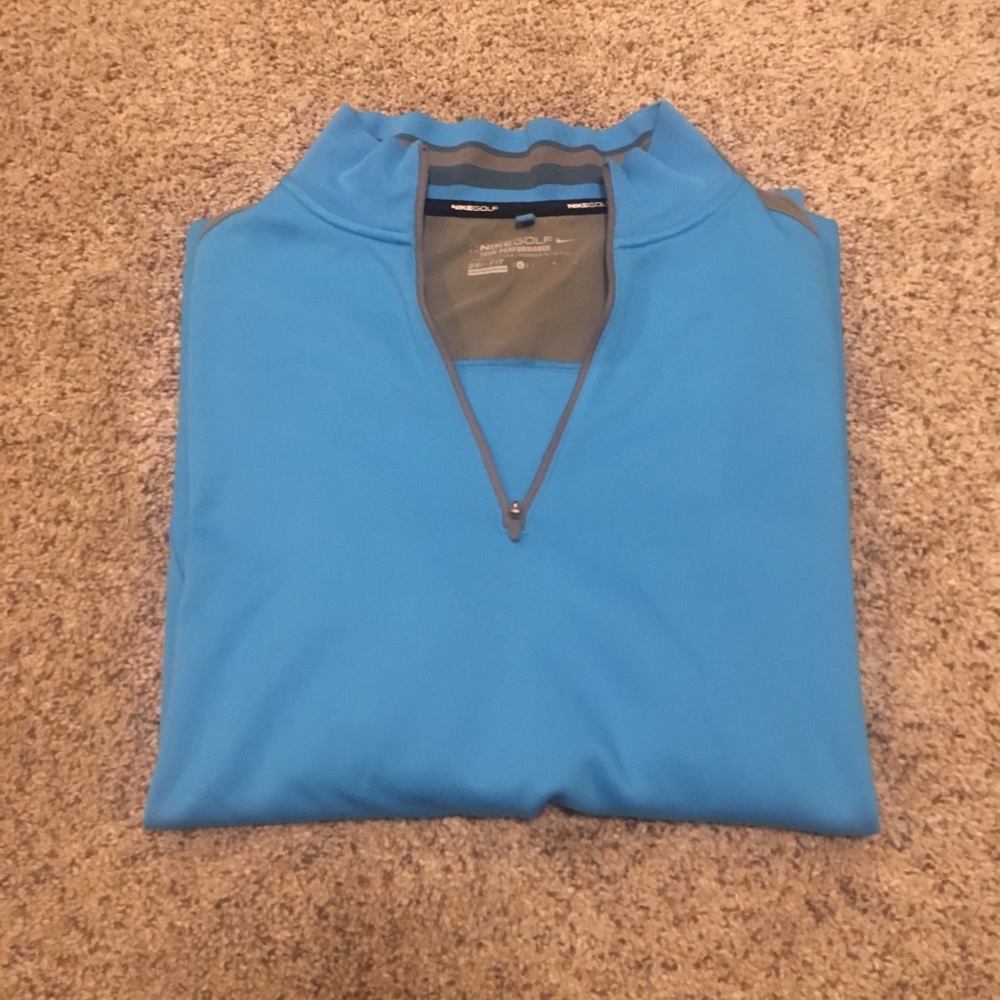 🏌🏻‍♂️Nike Golf Men’s Dri-Fit 1/2 zip long sleeve
